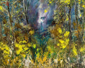 Forest Light: An Abstract Journey